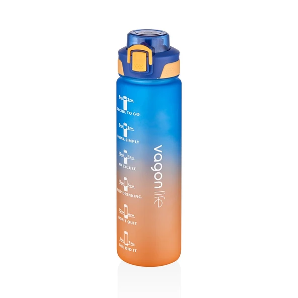 Vagonlife VGN2310 1000ml Mavi Tritan Matara ürün görseli 1