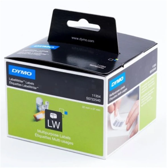 Dymo Lw Çok Amaçlı 1000 Etiket-Paket 57X32 mm S0722540 11354 ürün görseli 1