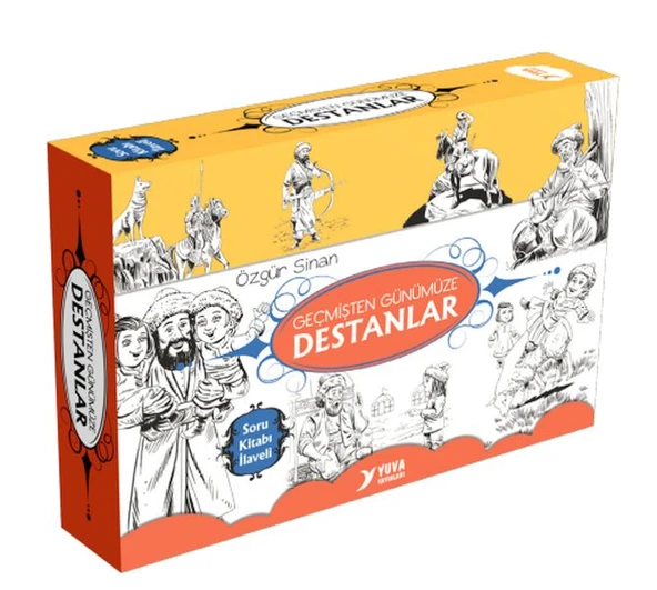 Geçmişten Günümüze Destanlar Serisi 4. Sınıf  (10 Kitaplık Set) ürün görseli 1