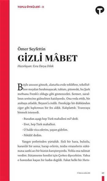 Gizli Mabet - Toplu Öyküleri 2 ürün görseli 1