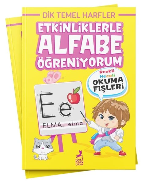 Etkinliklerle Alfabe Öğreniyorum ürün görseli 1