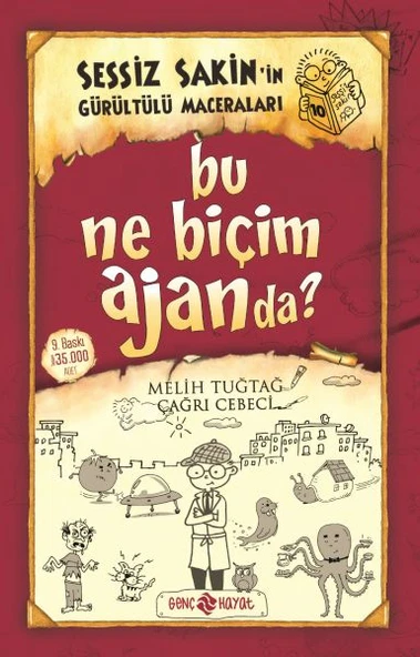 Sessiz Sakin’in Gürültülü Maceraları 10 - Bu Ne Biçim Ajanda? ürün görseli 1