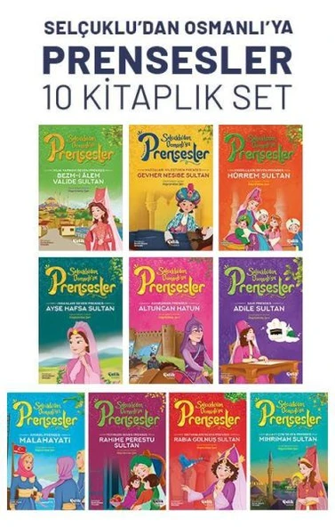 Selçuklu’dan Osmanlı’ya Prensesler (10'lu Set) ürün görseli 1