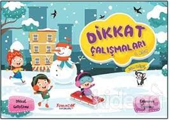 Dikkat Çalışmaları 4. Kitap (Kalem Hediyeli) ürün görseli 1