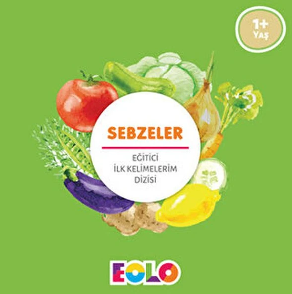 İlk Kelimelerim Dizisi - Sebzeler ürün görseli 1