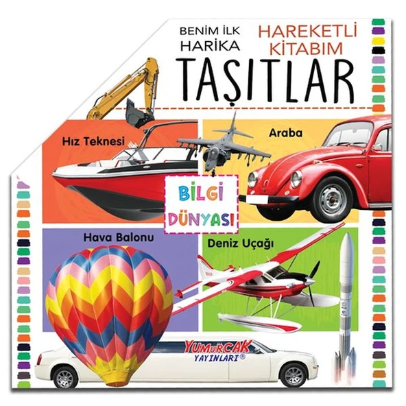 Benim İlk Hareketli Kitabım Taşıtlar ürün görseli 1