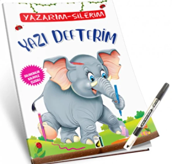Yazarım-Silerim Yazı Defterim ürün görseli 1