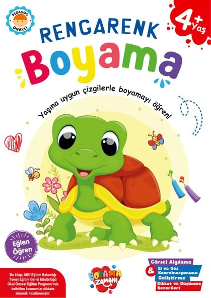 Rengarenk Boyama 4 Yaş ürün görseli 1