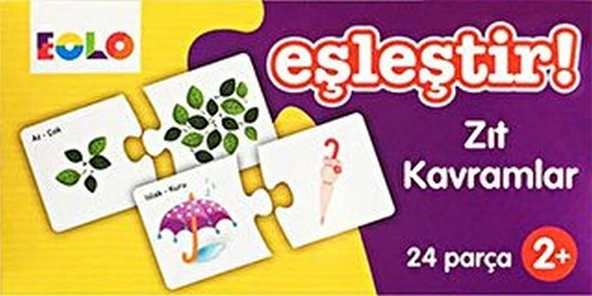 Eşleştir!-Zıt Kavramlar ürün görseli 1