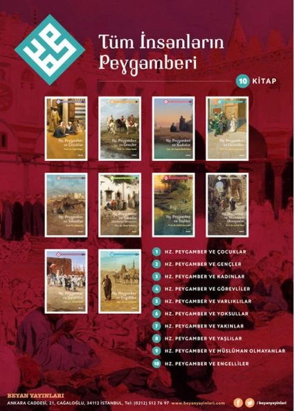 Tüm İnsanların Peygamberi Serisi (10 Kitap) ürün görseli 1