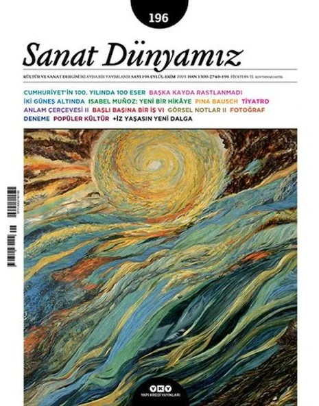 Sanat Dünyamız Sayı: 196 ürün görseli 1