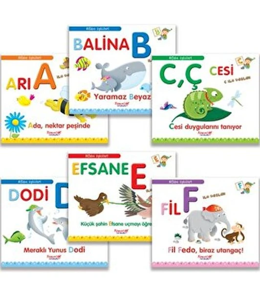 Alfabe Öyküleri (6 Kitap Set) ürün görseli 1