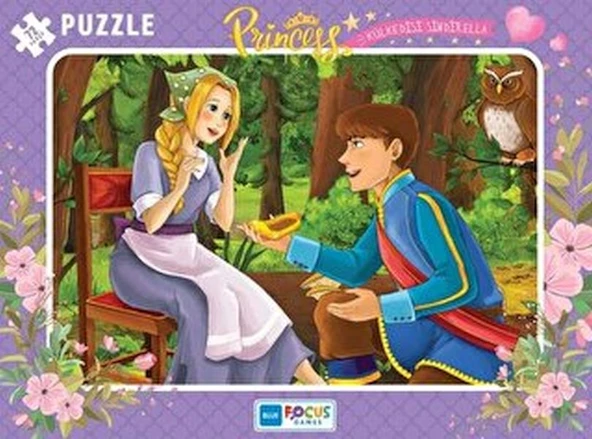 Blue Focus 72 Parça Puzzle Princess Külkedisi Sindirella ürün görseli 1