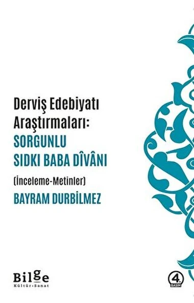 Dervis Edebiyatı Araştırmaları: Sorgunlu Sıdkı Baba Divanı ürün görseli 1