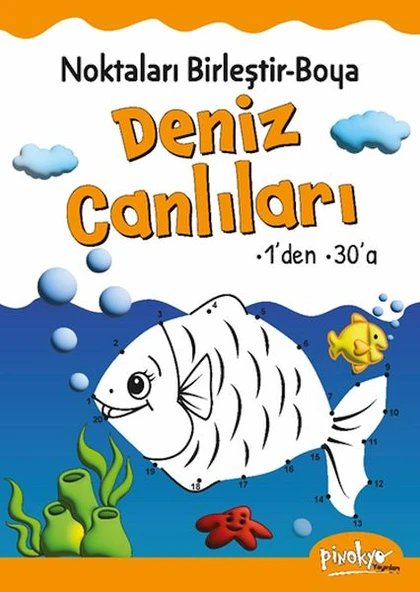 Noktaları Birleştir-Boya Deniz Canlıları-1’den 30’a ürün görseli 1