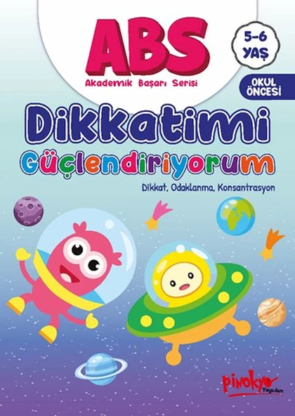 ABS 5-6 Yaş Dikkatimi Güçlendiriyorum ürün görseli 1