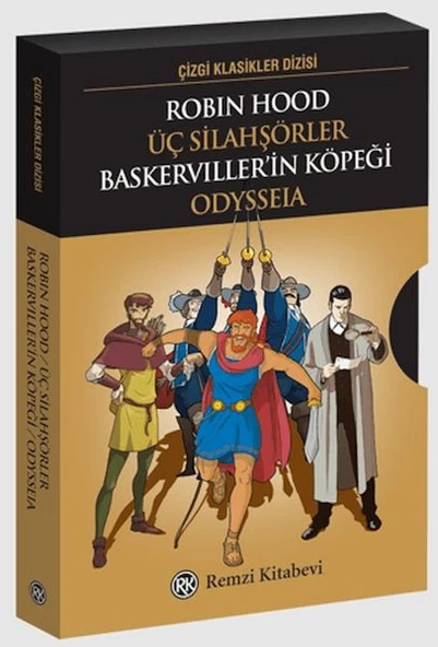 Çizgi Klasikler Dizisi (4 Kitap Kutulu) ürün görseli 1