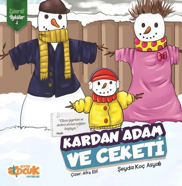 Kardan Adam ve Ceketi Zümrüt Öyküler 4 ürün görseli 1