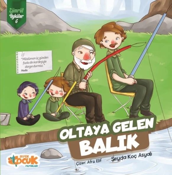 Oltaya Gelen Balık Zümrüt Öyküler 6 ürün görseli 1