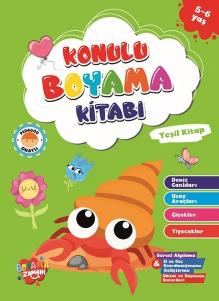 Konulu Boyama - YeşilKitap (5-6 Yaş) ürün görseli 1