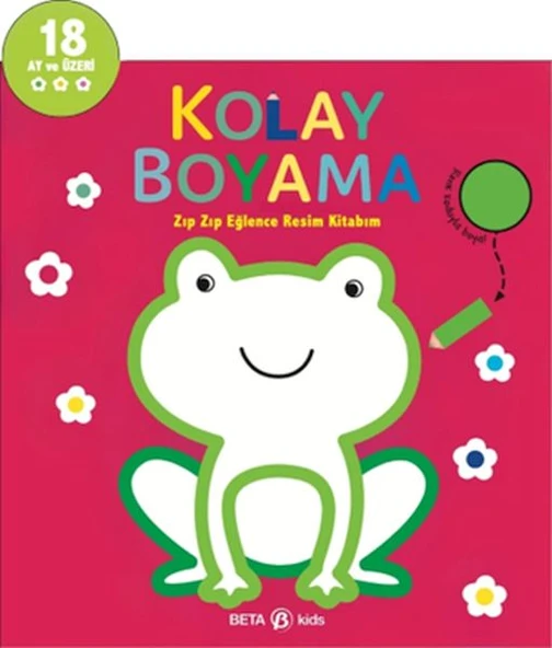 Kolay Boyama Zıp Zıp Eğlence Resim Kitabım ürün görseli 1