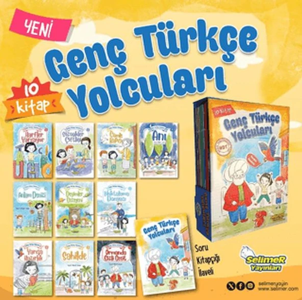 Genç Türkçe Yolcuları 10 Kit Set ürün görseli 1