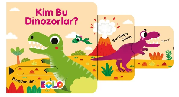 Kim Bu Dinozorlar ! - Sürgülü Kitaplar ürün görseli 1