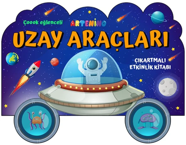 Taşıtlar Serisi - Uzay Araçları Çıkartmalı Etkinlik Kitabı ürün görseli 1