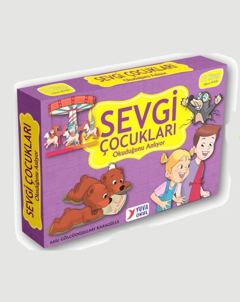 Sevgi Çocukları Okuduğunu Anlıyor 10 Kitap ürün görseli 1
