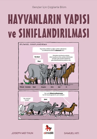 Hayvanların Yapısı ve Sınıflandırılması - Gençler İçin Çizgilerle Bilim ürün görseli 1