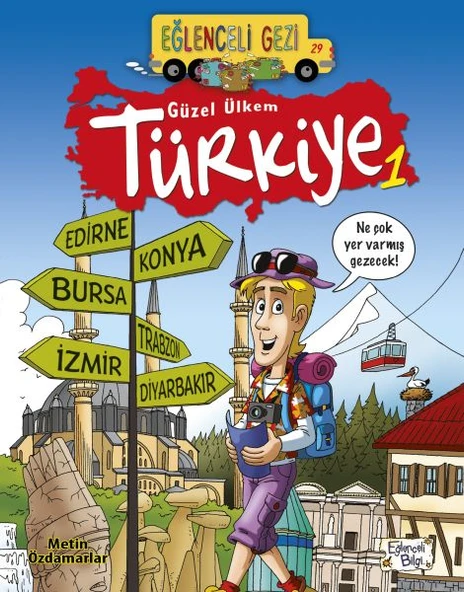 Eğlenceli Gezi - Güzel Ülkem Türkiye 1 ürün görseli 1