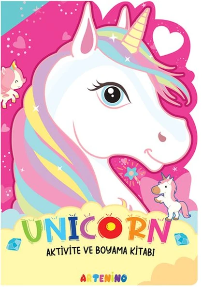 Unicorn - Aktivite ve Boyama Kitabı Serisi ürün görseli 1