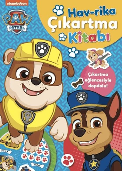 Paw Patrol - Hav-rika Çıkartma Kitabı ürün görseli 1