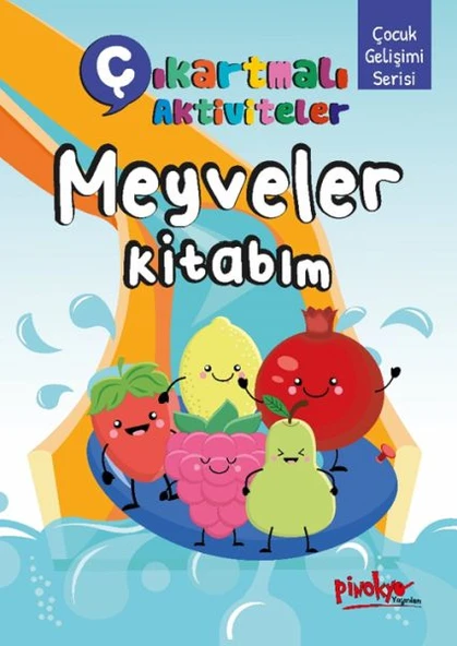 Çıkartmalı Aktiviteler Meyveler Kitabım ürün görseli 1