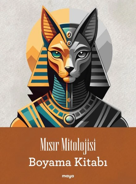 Mısır Mitolojisi Boyama Kitabı ürün görseli 1