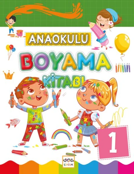 Anaokulu Boyama Kitabı - 1 ürün görseli 1