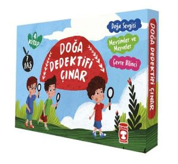 Doğa Dedektifi Çınar (4 Kitap) ürün görseli 1