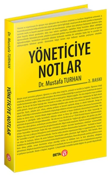 Yöneticiye Notlar ürün görseli 1