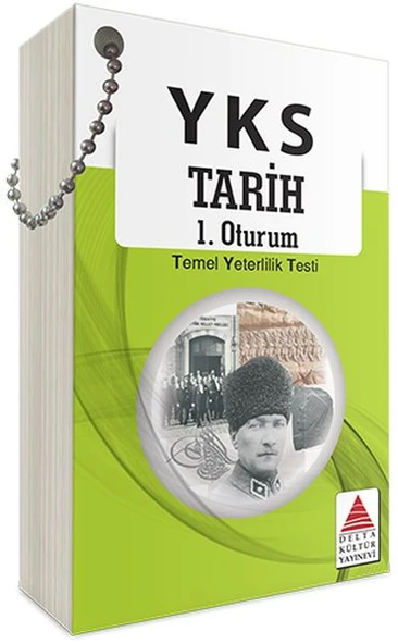 Delta Kültür YKS 1. Oturum Tarih Kartları (TYT) ürün görseli 1