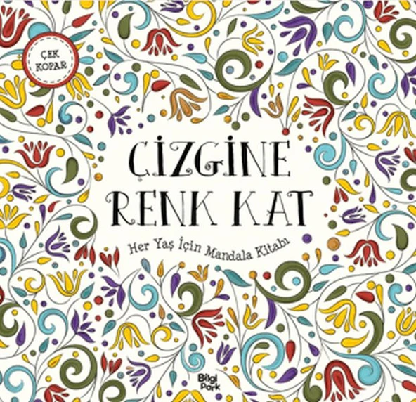 Çizgine Renk Kat - Her Yaş İçin Mandala ürün görseli 1