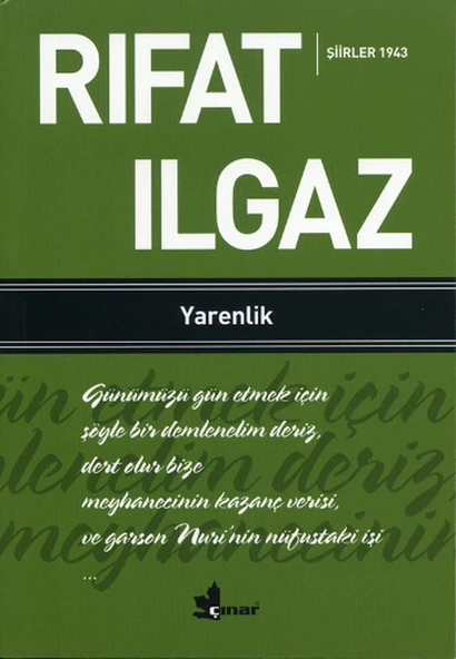 Yarenlik Şiirler 1943 ürün görseli 1