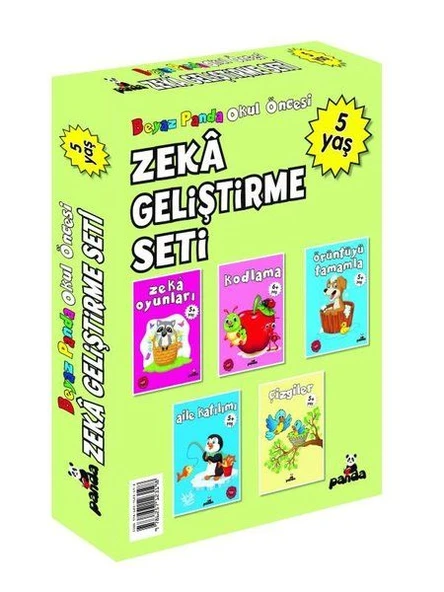 5 Yaş Zeka Geliştirme Seti - 5 Kitap Takım ürün görseli 1