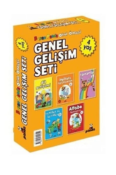 Okul Öncesi 4 Yaş Genel Gelişim Seti (5 Kitap) ürün görseli 1
