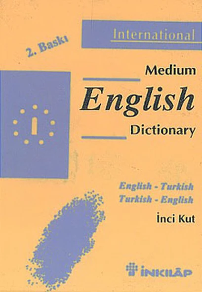 Medium English Dictionary / English - Turkish Turkish - English ürün görseli 1