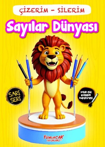 Çizerim Silerim - Sayılar Dünyası ürün görseli 1