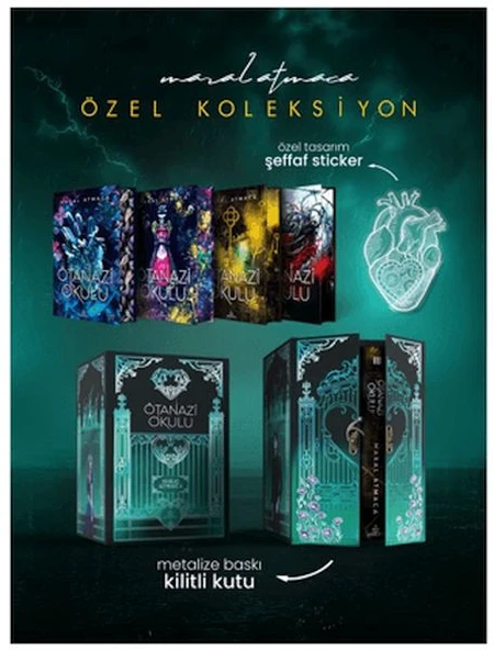 Ötanazi Okulu Serisi - Yan Boyamalı Kilitli Koleksiyon Kutu ürün görseli 1