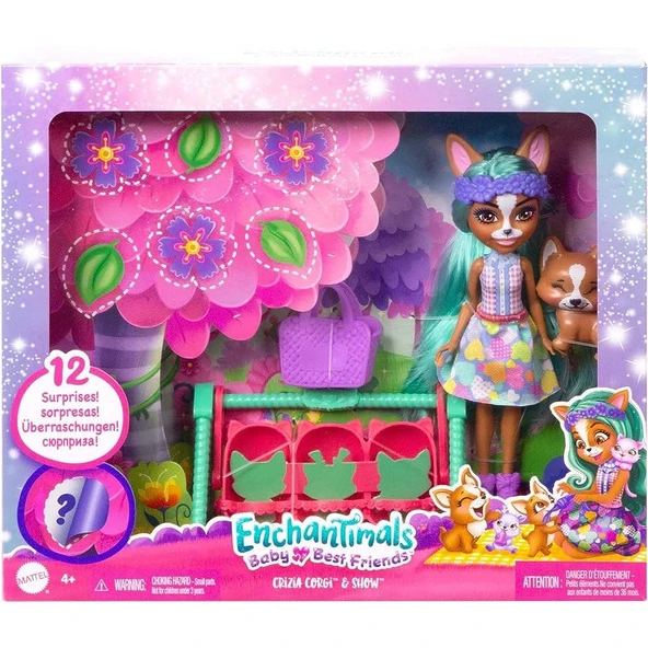 Enchantimals Bestie Reveal Yakın Arkadaş Bebekler HLK83 ürün görseli 1