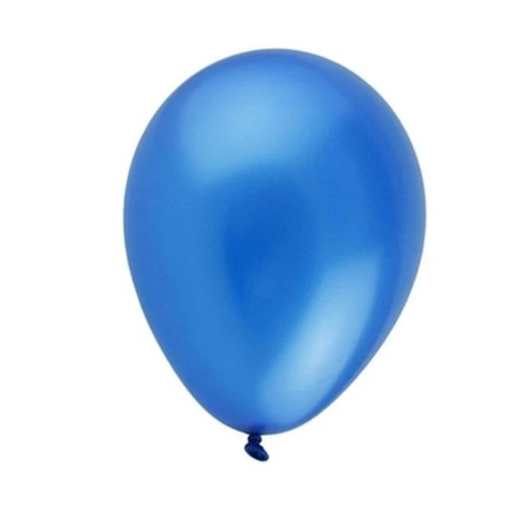 Balonevi Balon Metalik Mavi 100 Lü ürün görseli 1