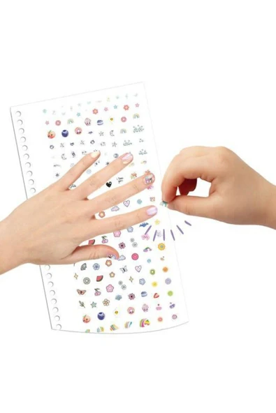 Top Model Create Your Hand Design Colouring Book - Resim 4