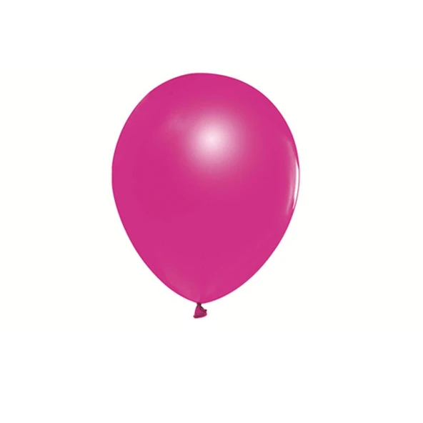 Balonevi Balon Metalik Fuşya 100 Lü ürün görseli 1